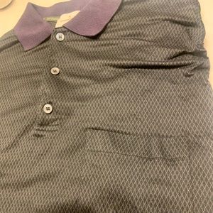 Like new Ermenguildo Zegna Italian polo shirt sleeve